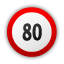 Ograniczenie prędkości do 80 km/h